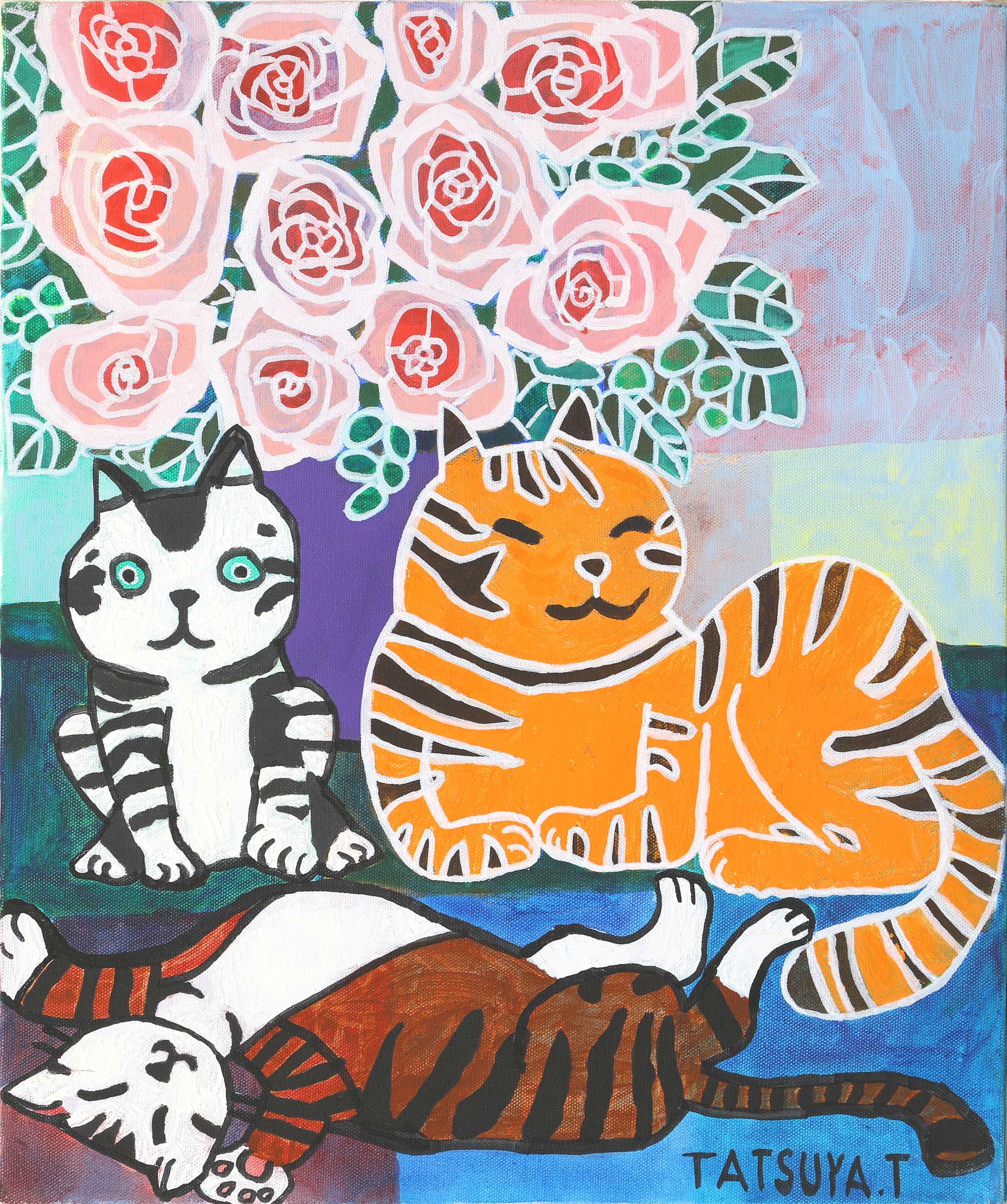 薔薇の香りにいやされて